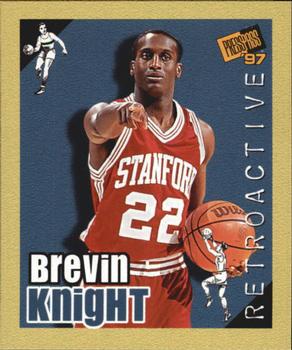 1997 Press Pass Double Threat - Retroactive #16 Brevin Knight Front