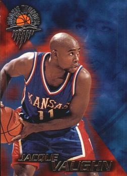 1997 Wheels Rookie Thunder #26 Jacque Vaughn Front