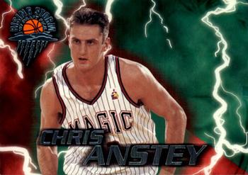 1997 Wheels Rookie Thunder - Rising Storm #18 Chris Anstey Front