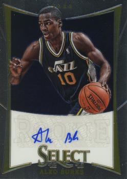 2012-13 Panini Select #172 Alec Burks Front