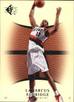 2007-08 SP Authentic - Retail #4 LaMarcus Aldridge Front