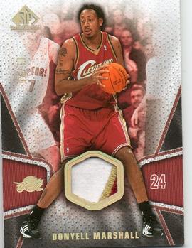 2007-08 SP Game Used - Gold #115 Donyell Marshall Front