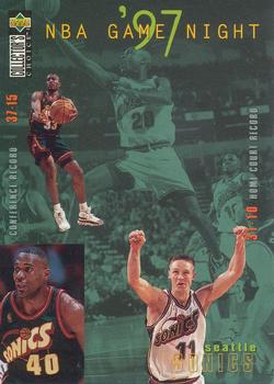 1997-98 Collector's Choice European #180 Seattle SuperSonics Front