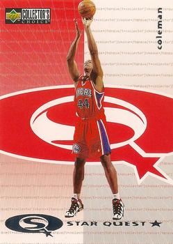 1997-98 Collector's Choice European - StarQuest #SQ45 Derrick Coleman Front