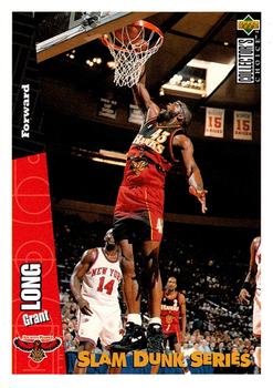 1996 Upper Deck Slam Dunk Series #1 Grant Long Front