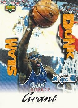 1997 Upper Deck Nestle Slam Dunk #SD29 Horace Grant Front