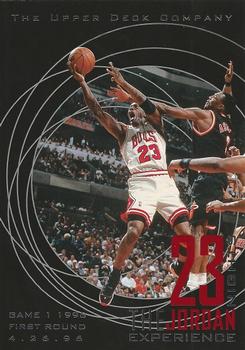 1996 Upper Deck 23 Nights: The Jordan Experience 3x5 #11 Michael Jordan Front