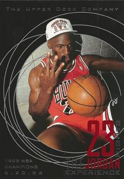 1996 Upper Deck 23 Nights: The Jordan Experience 3x5 #22 Michael Jordan Front