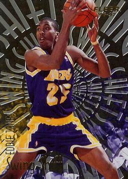 1996-97 Fleer European - Swing Shift #7 Eddie Jones Front