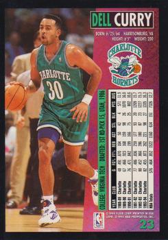 1994-95 Fleer European #23 Dell Curry Back