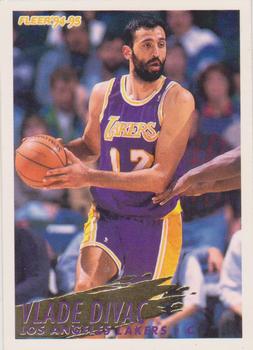 1994-95 Fleer European #112 Vlade Divac Front