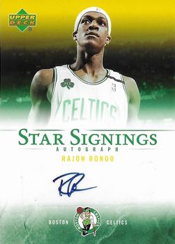 2007-08 Upper Deck - Star Signings #SS-RR Rajon Rondo Front