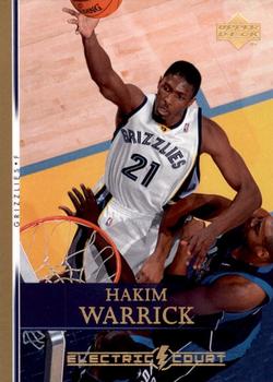 2007-08 Upper Deck - Electric Court Gold #18 Hakim Warrick Front