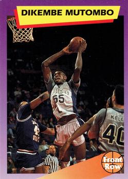 1992 Front Row Dream Picks #7 Dikembe Mutombo Front