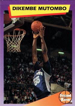 1992 Front Row Dream Picks #10 Dikembe Mutombo Front