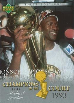 2007-08 Upper Deck First Edition - Champions of the Court #CC-MJ Michael Jordan Front