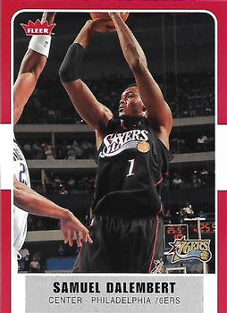 2007-08 Fleer #66 Samuel Dalembert Front