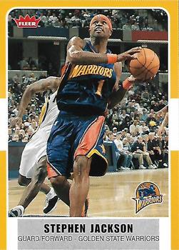 2007-08 Fleer #149 Stephen Jackson Front