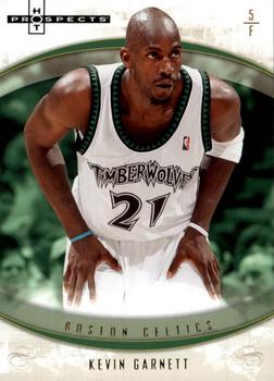 2007-08 Fleer Hot Prospects #17 Kevin Garnett Front