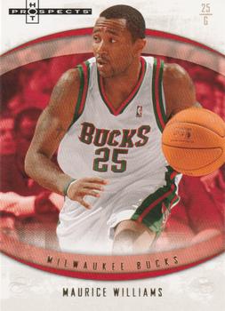 2007-08 Fleer Hot Prospects #44 Maurice Williams Front