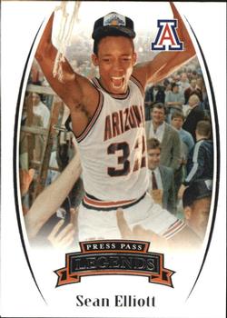 2007-08 Press Pass Legends #16 Sean Elliott Front