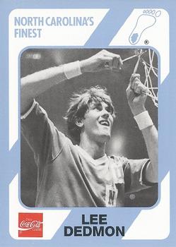 1989 Collegiate Collection North Carolina's Finest #164 Lee Dedmon Front