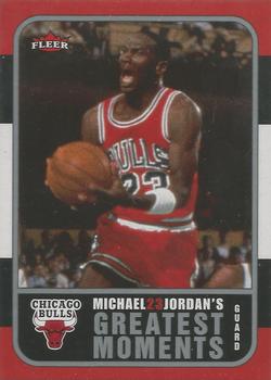 2006-07 Fleer - Jordan's Greatest Moments #MJ-3 Michael Jordan Front