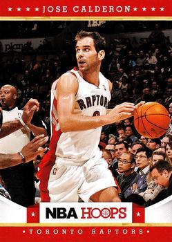 2012-13 Hoops - Glossy #33 Jose Calderon Front