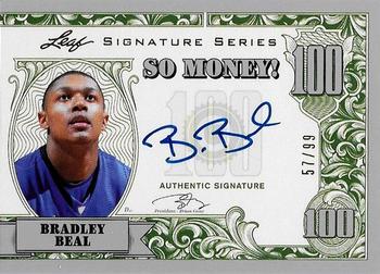 2012-13 Leaf Signature Series - So Money! Silver #SM-BB1 Bradley Beal Front