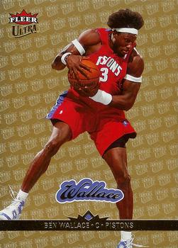 2006-07 Ultra - Gold Medallion #45 Ben Wallace Front