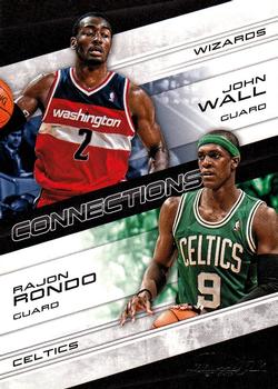 2012-13 Panini Prestige - Connections #8 John Wall / Rajon Rondo Front