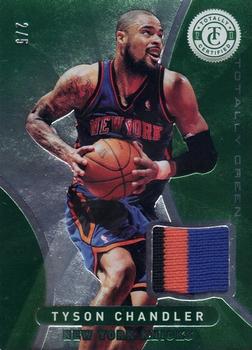 2012-13 Panini Totally Certified - Totally Green Memorabilia Prime #196 Tyson Chandler Front