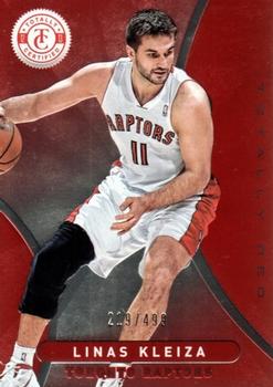 2012-13 Panini Totally Certified - Totally Red #123 Linas Kleiza Front