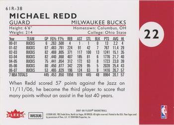 2007-08 Fleer - 61-62 Retro #61R-38 Michael Redd Back