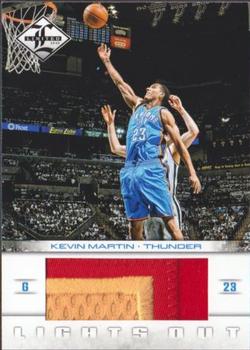 2012-13 Panini Limited - Lights Out Materials Prime #44 Kevin Martin Front