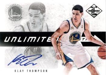 2012-13 Panini Limited - Unlimited Potential Signatures #6 Klay Thompson Front