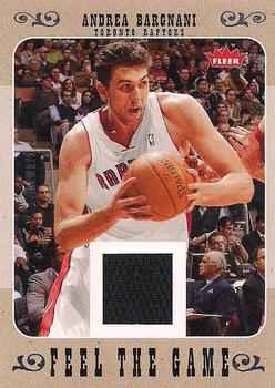 2007-08 Fleer - Feel the Game #FG-AB Andrea Bargnani Front