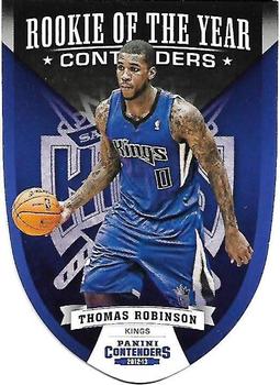 2012-13 Panini Contenders - Rookie Of The Year Contenders #15 Thomas Robinson Front
