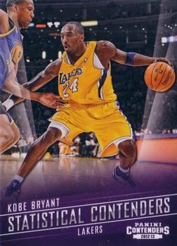 2012-13 Panini Contenders - Statistical Contenders #4 Kobe Bryant Front