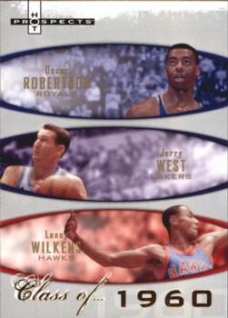 2007-08 Fleer Hot Prospects - Class of... #1960 Oscar Robertson / Jerry West / Lenny Wilkens Front