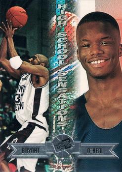 1996 Press Pass - Swisssh #44 Kobe Bryant / Jermaine O'Neal Front