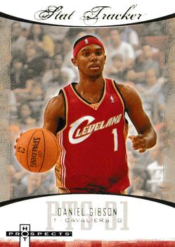 2007-08 Fleer Hot Prospects - Stat Tracker #ST-13 Daniel Gibson Front