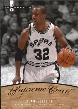 2007-08 Fleer Hot Prospects - Supreme Court #SC-10 Sean Elliott Front