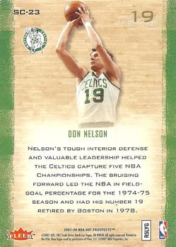 2007-08 Fleer Hot Prospects - Supreme Court #SC-23 Don Nelson Back