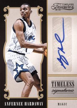 2012-13 Panini Timeless Treasures - Timeless Signatures #18 Anfernee Hardaway Front