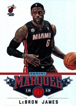 2012-13 Panini Marquee #3 LeBron James Front