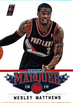 2012-13 Panini Marquee #60 Wesley Matthews Front