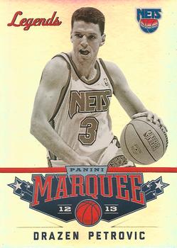 2012-13 Panini Marquee #125 Drazen Petrovic Front