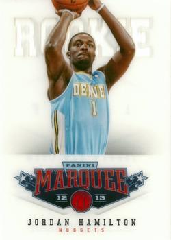 2012-13 Panini Marquee #515 Jordan Hamilton Front