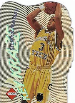 1996 Collector's Edge Rookie Rage - Key Kraze Die Cuts #12 Stephon Marbury Front